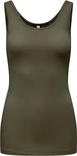 Only Top Onllive Love S/l Tank Top Noos 15095808 Olive Night Dames