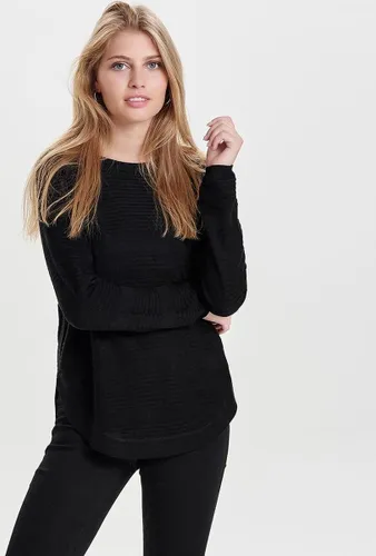 Only Trui Onlcaviar L/s Pullover Knt Noos 15141866 Black Dames