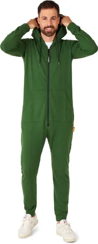 OppoSuits Glorious Green - Heren Onesie - Winter Outfit - Groen