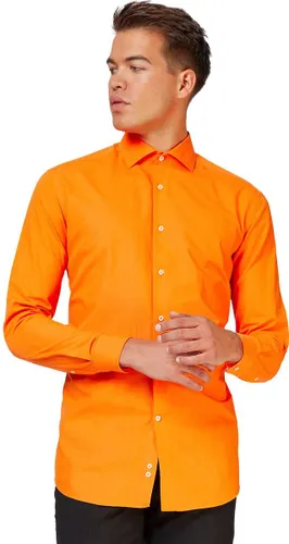 OppoSuits The Orange Shirt - Heren Overhemd - Koningsdag En Nederland - Oranje