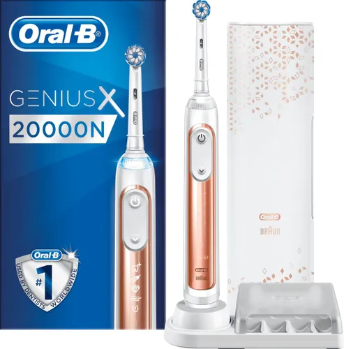 Oral-B Genius X 20000N -  Elektrische Tandenborstel - Roségoud