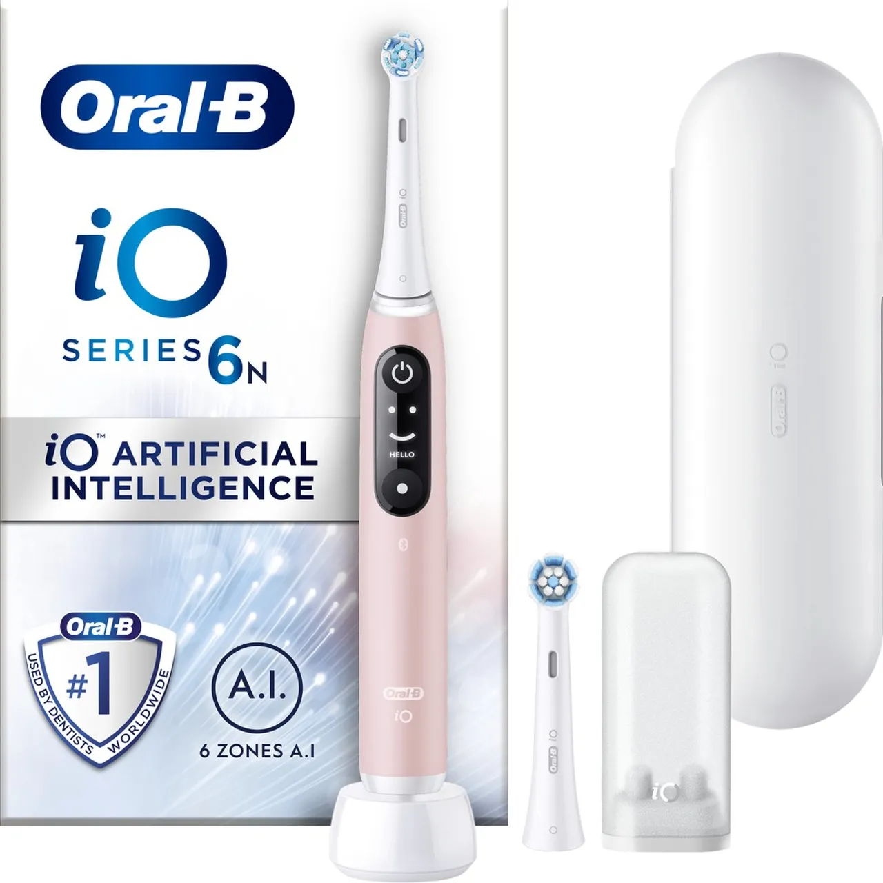 Oral-B iO 6N - Elektrische Tandenborstel - Roze