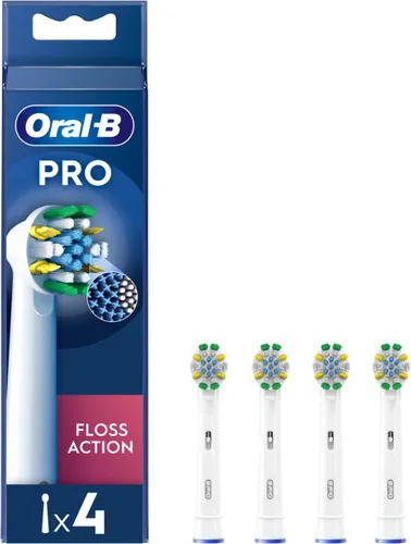 Oral-B Opzetborstels FlossAction Wit 4 stuks