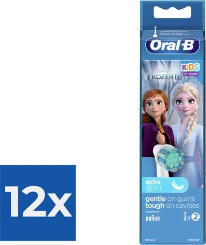 Oral-B Opzetborstels Kids Frozen 2 stuks - Voordeelverpakking 12 stuks