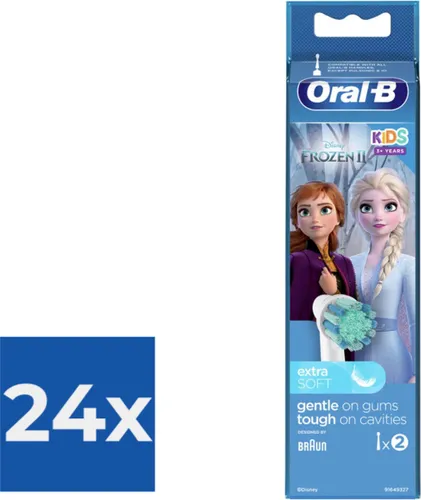 Oral-B Opzetborstels Kids Frozen 2 stuks - Voordeelverpakking 24 stuks