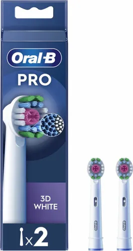 Oral-B Opzetborstels Pro 3D White 2 stuks