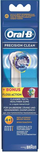 Oral-B precision clean 4 pack + 1 x Floss action