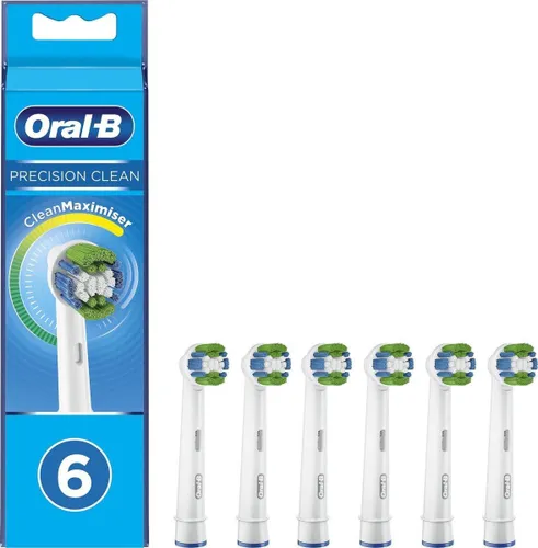 Oral-B Precision Clean Opzetborstels - CleanMaximiser - 6 stuk(s) - Wit