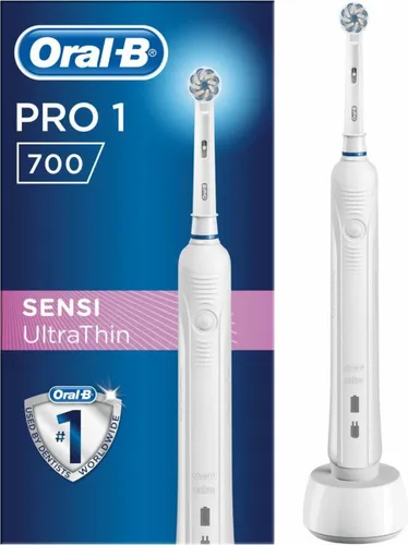 Oral-B PRO Pro 700 - Sensi-Clean - Elektrische Tandenborstel - Wit