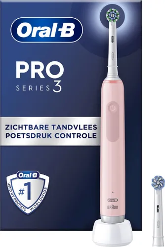 Oral-B Pro Series 3 - Roze - Elektrische Tandenborstel