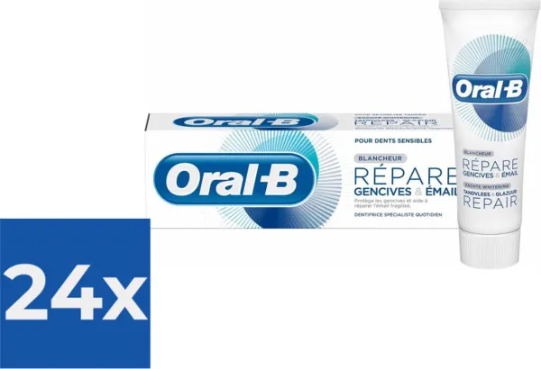 Oral-B Tandpasta - Pro Repair Tandvlees & Glazuur - 75ml - Voordeelverpakking 24 stuks