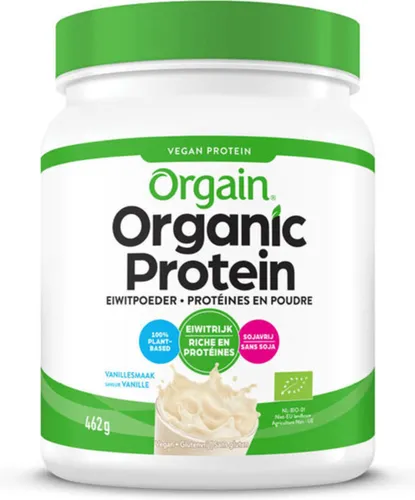 Orgain Organic Protein Vanille Pdr 462g