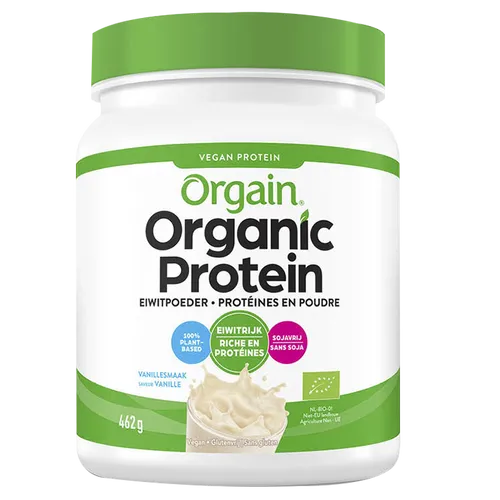 Orgain Organic Vegan Protein Powder Vanille - 462g