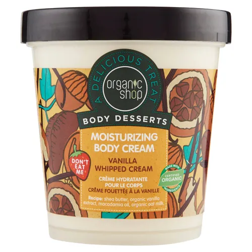 Organic Shop Body Desserts Vanille Vochtinbrengende crème