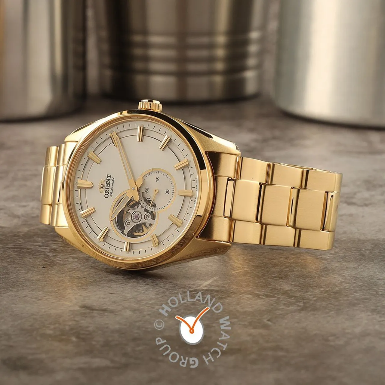 Orient Automatic RA-AR0007S10B Contemporary Semi-skeleton Horloge