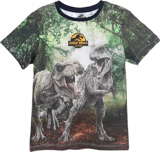 Original Jurassic World katoenen T-shirt voor jongens