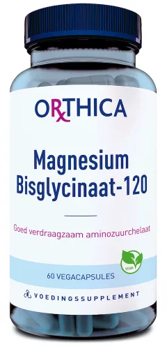 Orthica Magnesium Bisglycinaat-120 (60 stuks) Capsules