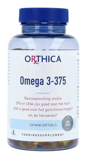 Orthica Omega 3-375 Softgels