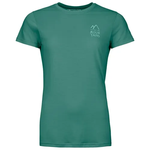 Ortovox - Women's 120 Cool Tec Mountain Duo T-Shirt - Merinoshirt