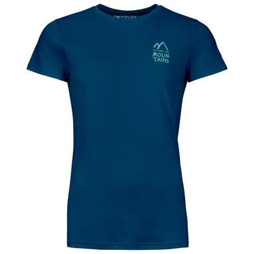 Ortovox - Women's 120 Cool Tec Mountain Duo T-Shirt - Merinoshirt