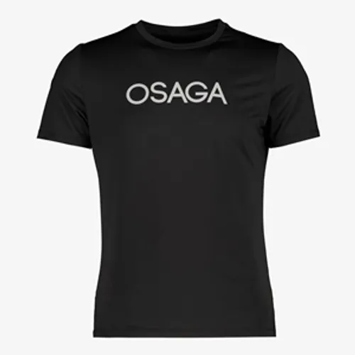 Osaga heren sport T-shirt zwart