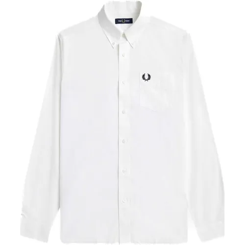 Overhemd Lange Mouw Fred Perry Fp Button Down Collar Shirt