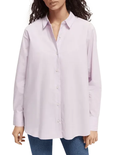Oversized blouse met lange mouwen van biologisch katoen - Maat L - Multicolor - Vrouw - Shirt - Scotch & Soda