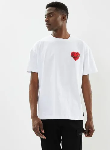 OVERSIZED HEART PINNED T-SHIRT by Sixth June