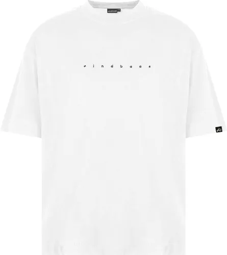 Oversized T-Shirt - eindbaas - White/Black - Heavyweight