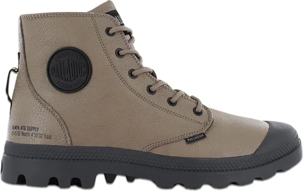 PALLADIUM Pampa Hi Supply Leather - Heren Laarzen Leer Boots Bruin 77963-297-M