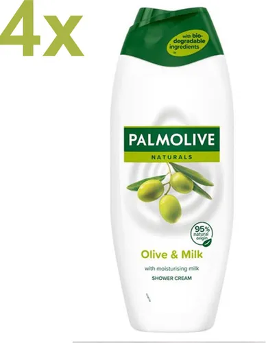Palmolive Naturals Olijf Douchegel - 4 x 500ml  - Douchegel Voordeelverpakking