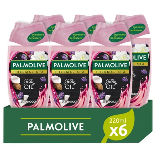 Palmolive Thermal Spa Silky Oil schuimbad 220 ml x 6 |