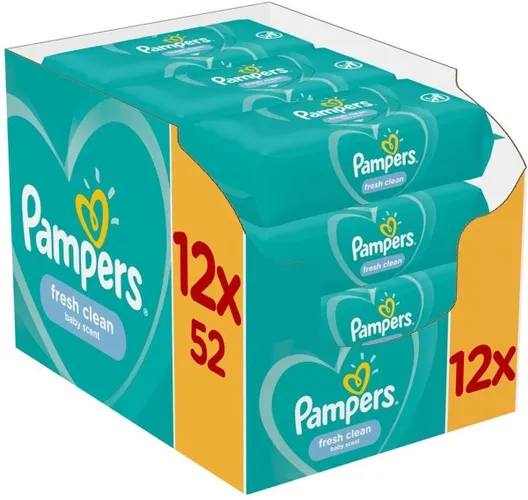 Pampers Fresh Clean Babydoekjes Multiverpakking