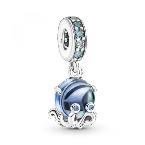 PANDORA Moments 791694C01 Octopus Charm Sterling Zilver