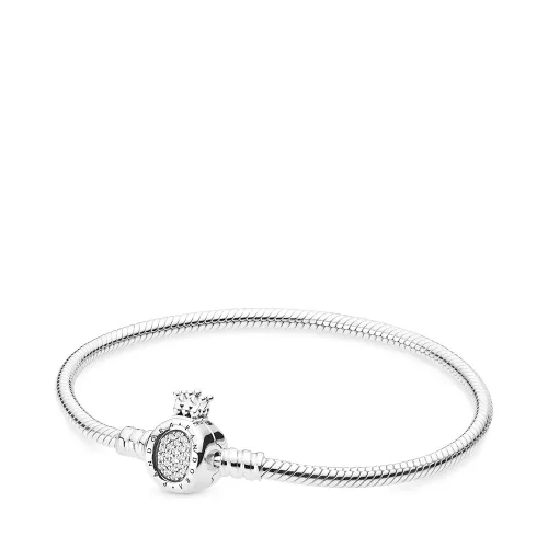 Pandora Moments Crown O & Snake bracelet 598286CZ
