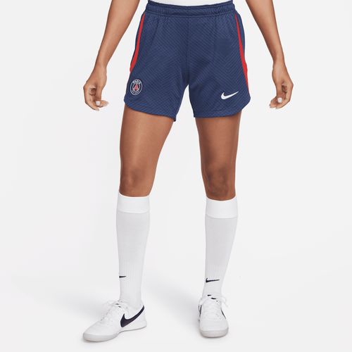 Paris Saint-Germain Strike Nike voetbalshorts met Dri-FIT voor dames - Blauw