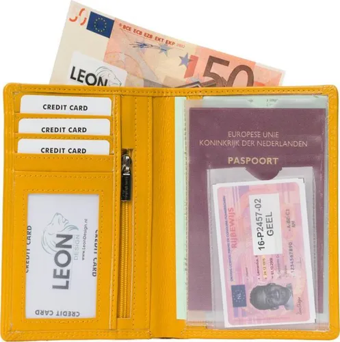 Paspoort hoesje - Paspoorthouder - Card holder - Travel - Paspoorthoes - Paspoort - Paspoort cover - Paspoort houder - Travel wallet - Paspoort portem...