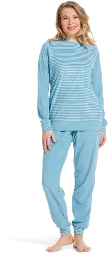 Pastunette badstof dames pyjama 20222-144-2 - Blauw