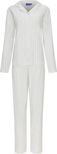 Pastunette - Dames Pyjama set Debbie - Grijs - Flanel - Katoen