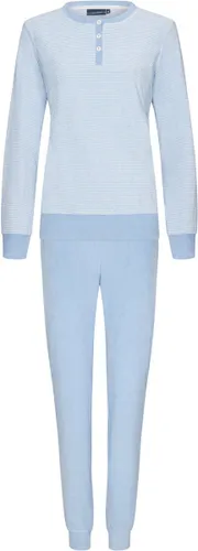 Pastunette - Dames Pyjama set Nellie - Blauw - Badstof