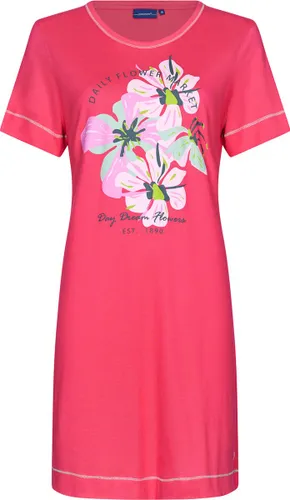 Pastunette - Day Dream - Dames Nachthemd - Roze - Katoen / Modal