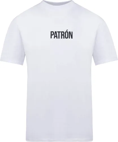 Patrón Wear - T-shirt - Oversized Brand T-shirt White/Black