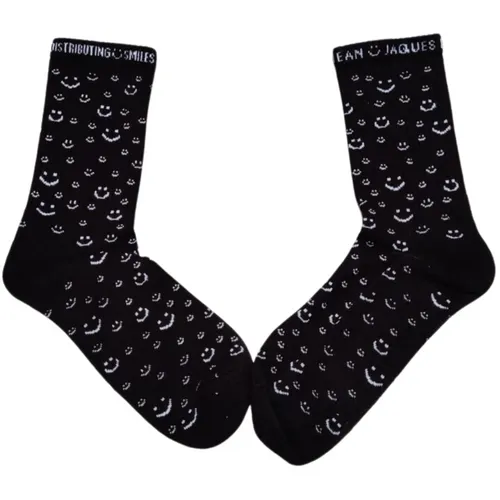 Pattern Socks Black - 42-46