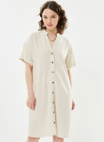 PCVINSTY SS LINEN SHIRT DRESS by Pieces