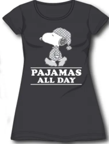 Peanuts Snoopy dames nachthemd / pyjama, " Pajamas all day"