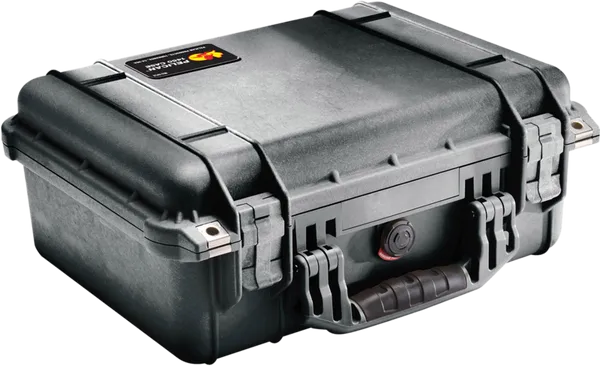 Peli 1450 Protector Case Zwart Koffer met plukschuim