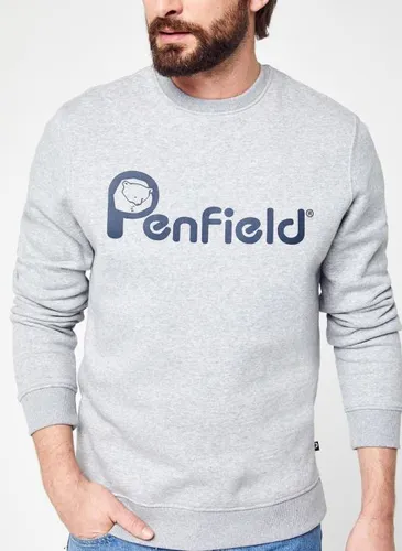 Penfield Bear Chest Print Crew Bb Sweat by Penfield