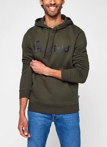 Penfield Bear Chest Print Hooded Bb Sweat by Penfield