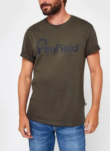Penfield Bear Chest Print T-Shirt by Penfield