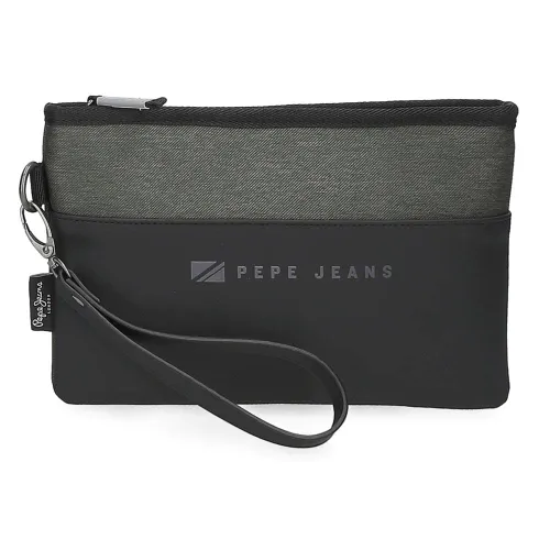 Pepe Jeans Jarvis handtas groen 25 x 16 x 1 cm polyester
